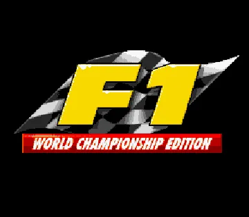 F1 World Championship Edition (Europe) screen shot title